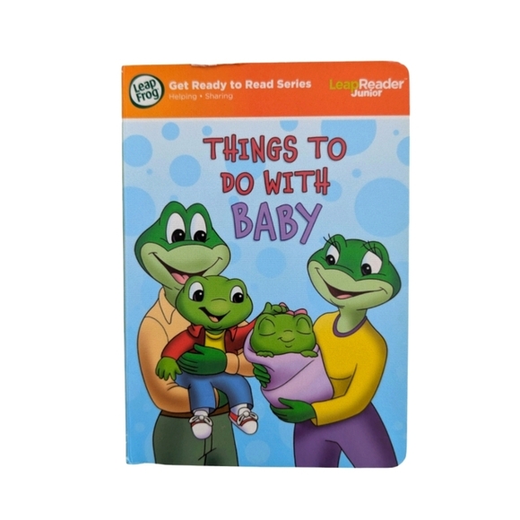 Leap Frog Reader Junior Get Ready To Read Set Of 3 Books Sleep, Feeling, Baby - Picture 2 of 4